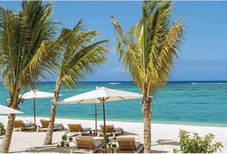 Tropical beach vacation